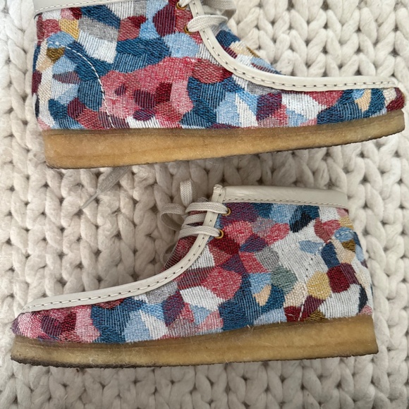 Clark’s Wallabees Patchwork Boots - Picture 6 of 6